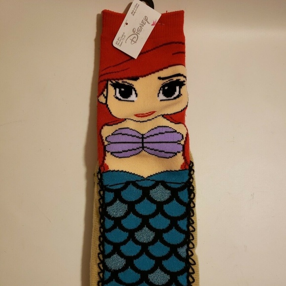 Disney Shoes - Disney The Little Mermaid Women's Slipper Socks